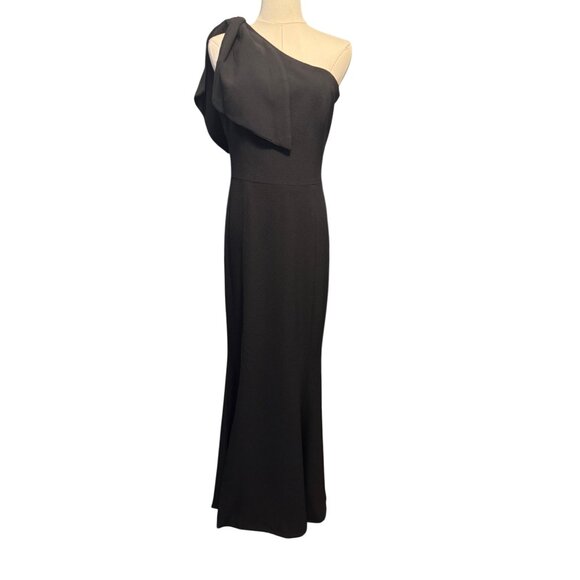 Dress the Population Dresses & Skirts - NWT Dress The Population M Black One Shoulder Gown